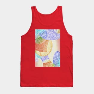 Translucent Mosaic Abstraction Tank Top